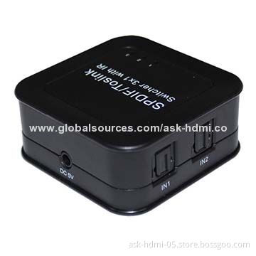 3x1 digital audio switcher